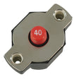 Egis 40A Push Button Circuit Breaker - Reset Only - 4712-40