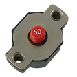 Egis 50A Push Button Circuit Breaker - Reset Only - 4712-50