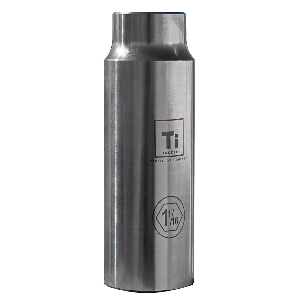 Ti-Tackle Titanium Prop Nut Socket 1-1/16" - 1/2" Drive - TT-PROP-SOCKET