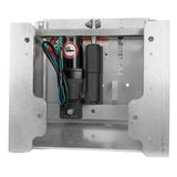 Bob's Machine 10" Setback Action Series Hydraulic Jack Plate - Silver - 100-111000-NOPC-NOSPN-NG