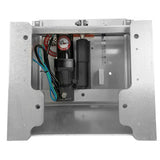 Bob's Machine 2" Setback Action Series Hydraulic Jack Plate - Silver - 100-112112-NOPC-NOSPN-NG