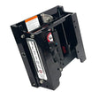 Bob's Machine 6" Setback Action Series Hydraulic Jack Plate - Gloss Black - 100-106010P-PCGBLK-NOSPN-NG