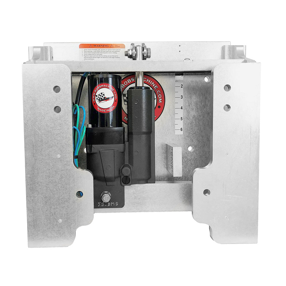 Bob's Machine 6 Extreme Gen 3 Action Series Jack Plate - Silver - 100-606005-NOPC-NOSPN-NG