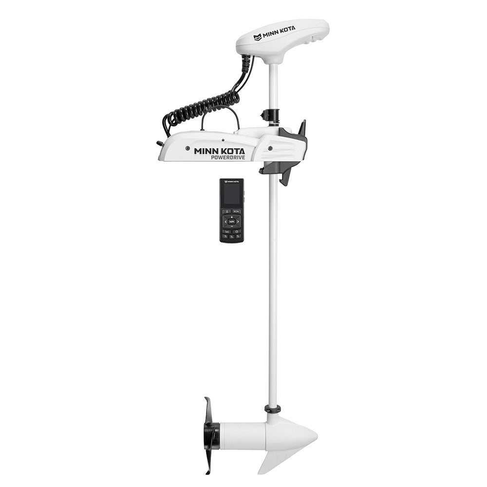 Minn Kota Riptide PowerDrive 55/MR Trolling Motor, 12V, 55lb Thrust, 54" Shaft, Micro Remote - 1363541