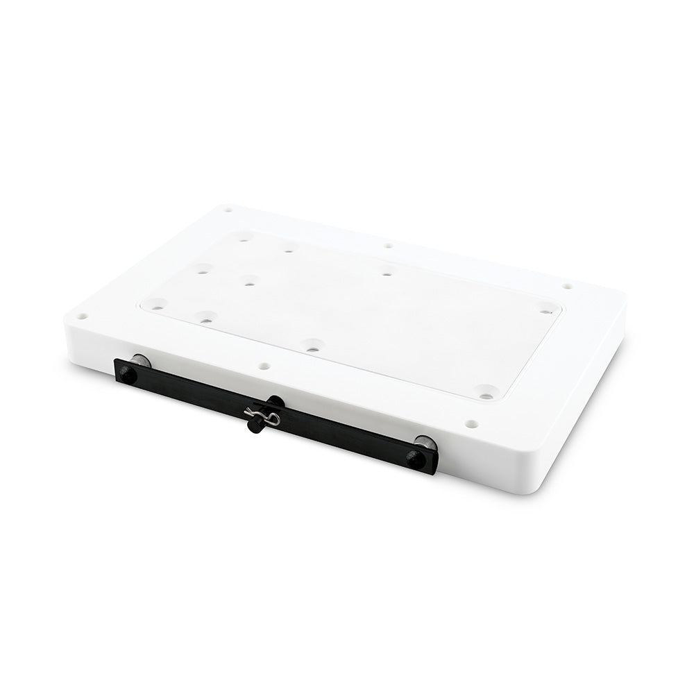 Minn Kota MKA-83 HD Composite Quick Release Bracket White - 1854083