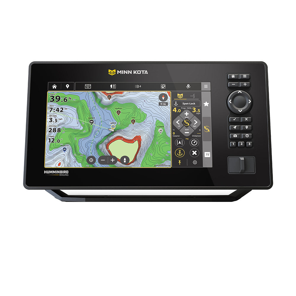 Minn Kota X9 CMSI+ VX 9" GPS/Fishfinder w/Transom Mount Transducer - 412370-1VX