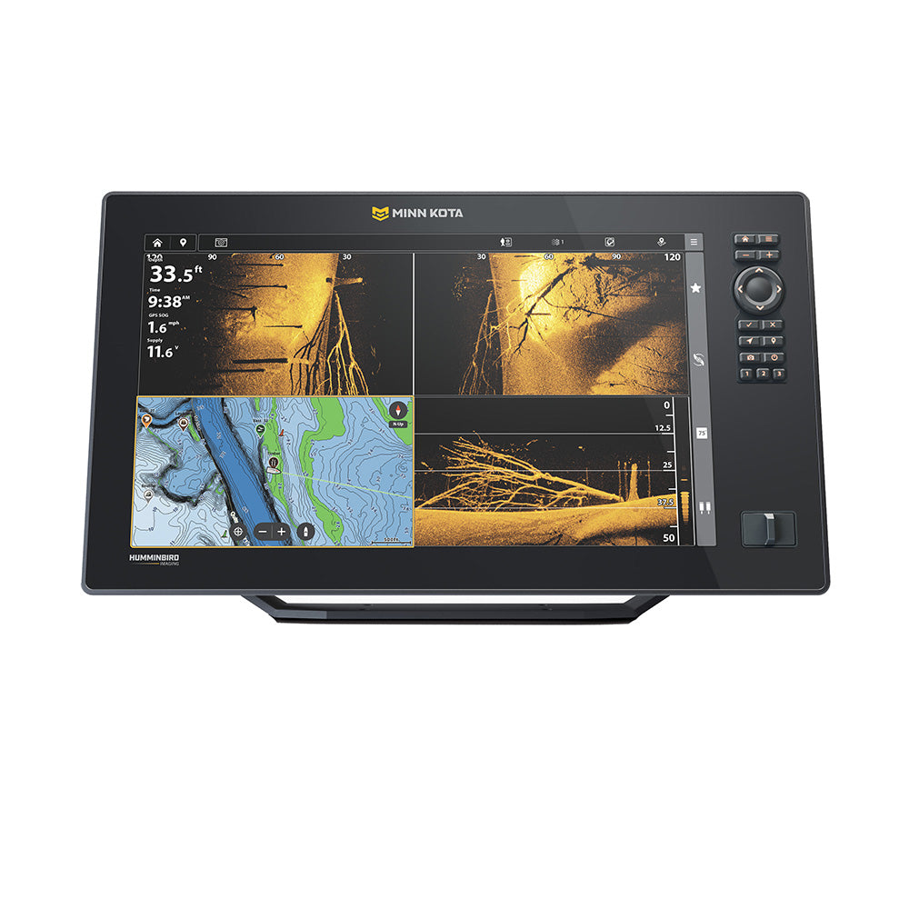 Minn Kota X16 CMSI+ VX 16" GPS/Fishfinder w/Transom Mount Transducer - 412400-1VX