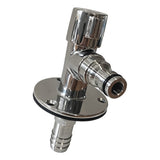 Flushmaster Quarter Turn Quick Connect Water Spigot - 90-Degree - SM-QCWS90