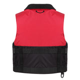 Mustang Accel Foam Vest - Red/Black - Small - MV4627-123-S