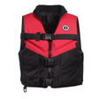 Mustang Accel Foam Vest - Red/Black - Small - MV4627-123-S