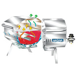 Magma ChefsMate Gas Grill A10-803 * Portable Marine-Grade Stainless Steel Cooking System