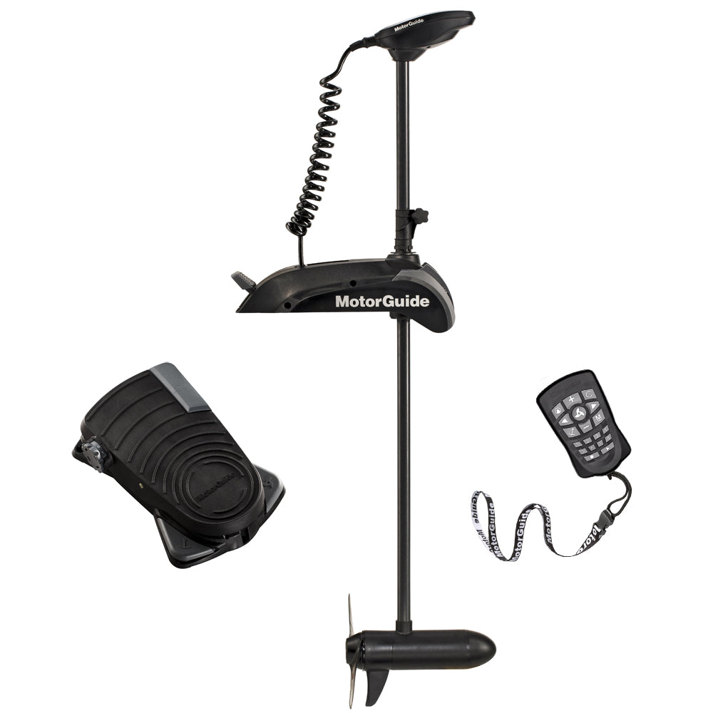 MotorGuide Xi5 Wireless Trolling Motor - 55 lbs Thrust, 54-inch Shaft, 12V, Freshwater with GPS and Wireless Pedal