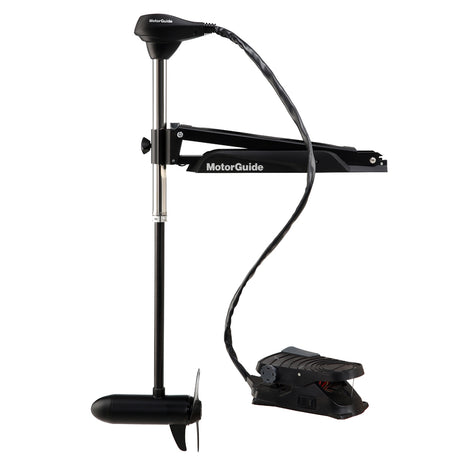 MotorGuide X3 Freshwater Trolling Motor with Foot Control Bow Mount, 70 lbs Thrust, 24V, Part #940200110