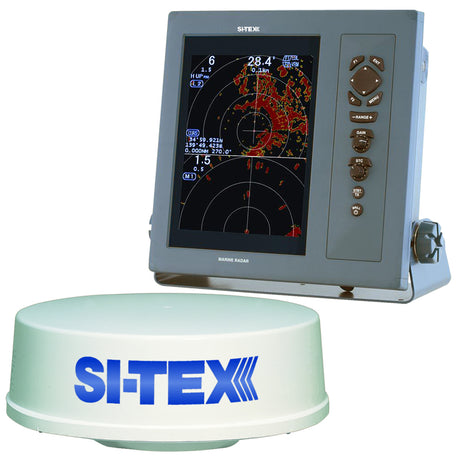 SI-TEX T-2041 Professional Dual Range Radar w/4kW 25" Dome - 10.4" Color TFT LCD Display - T-2041A