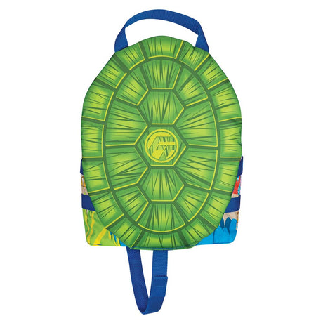 Full Throttle Water Buddies Child Life Vest - Turtle Design for 30-50 lbs Kids - 104300-500-001-17