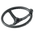 Edson Marine EC3 Elite Carbon 13-inch ComfortGrip PowerWheel - 3-Spoke Carbon Fiber Boat Steering Wheel - 1710C-13C-KIT