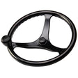Edson Marine Special Ops PowerWheel - 13 Inch Black with Black Nut & PowerKnob - 1710BL-13B-KIT