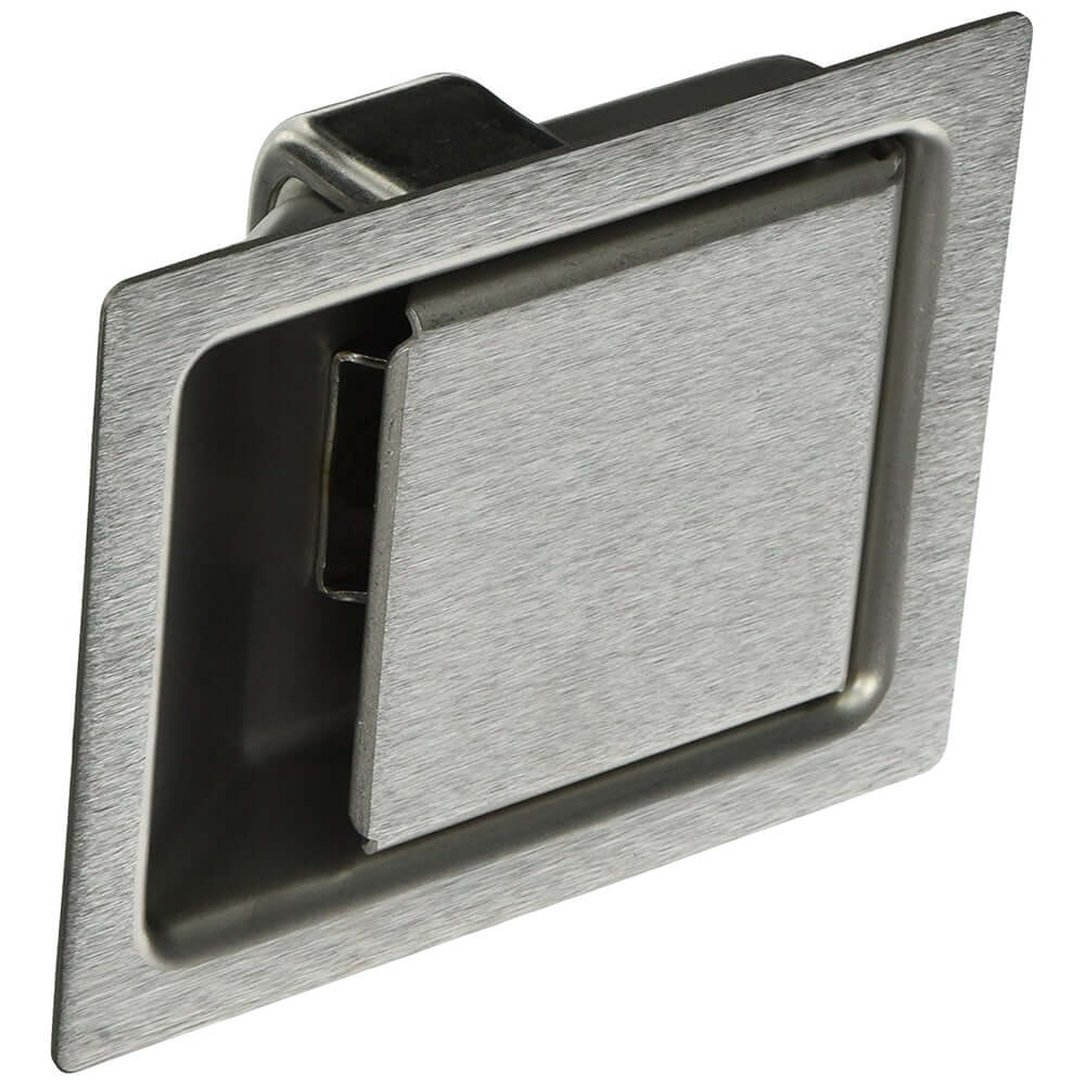 Southco Large Push-to-Close Paddle Latch - Stainless Steel - Non-Locking - 64-10-301-50