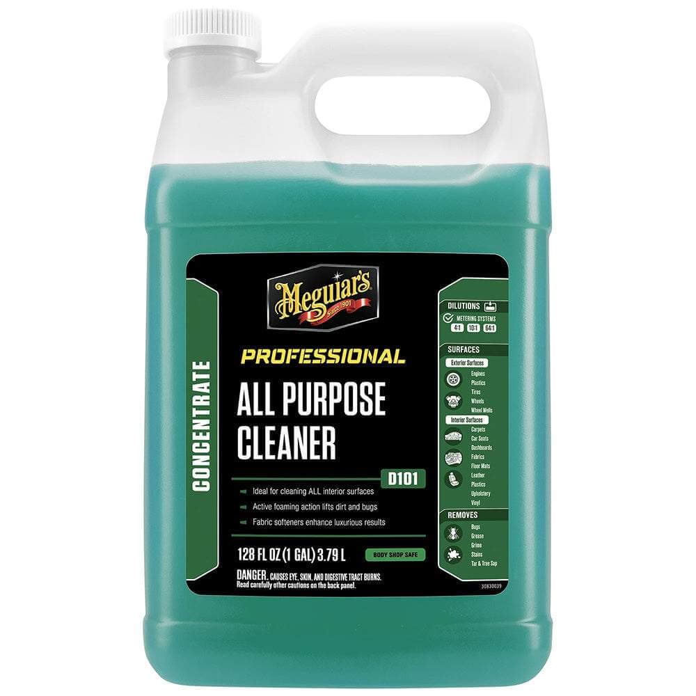 Meguiar's All Purpose Cleaner 1-gallon bottle for interior and exterior surface cleaning with foaming action