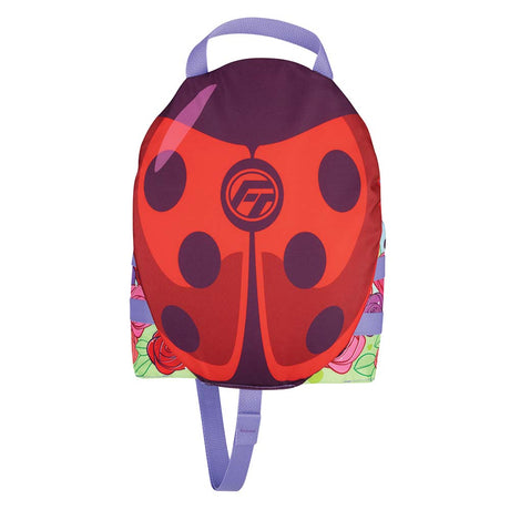 Full Throttle Water Buddies Child Life Vest - 30-50 lbs - Ladybug Design - 104300-100-001-19