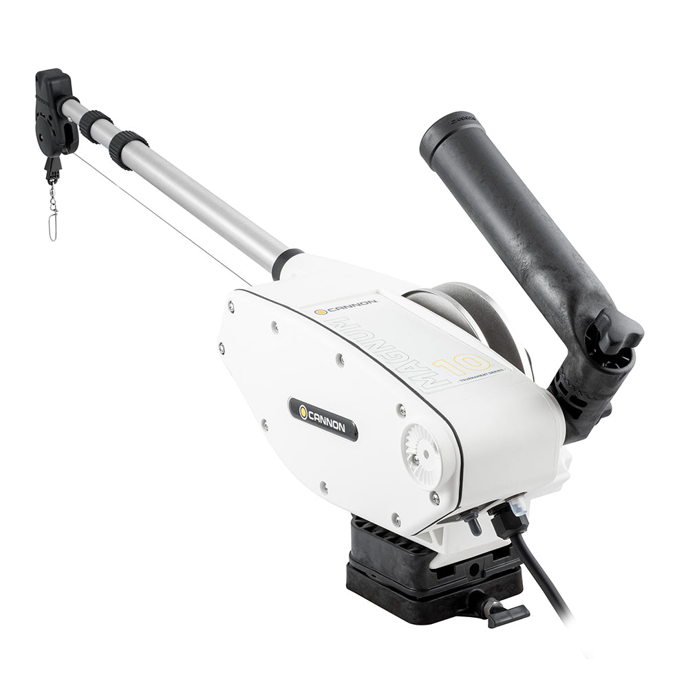 Cannon Magnum 10 TS Electric Downrigger w/Black Cover - 1902310/BLKCOVER