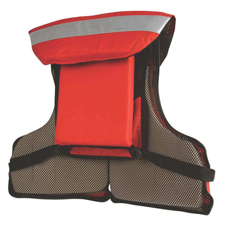 Oversize Stearns Work Master Vest with USCG approval, reflective panels, and flotation collar