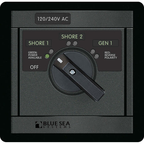 Bue Sea 120/240v AC Rotary 65A Off + 3 Sources - 1488