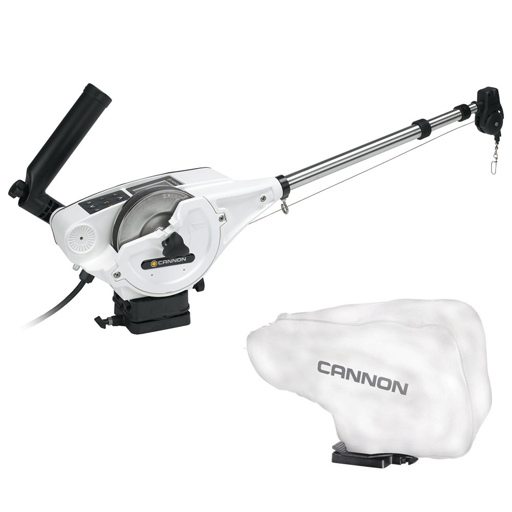 Cannon Optimum 10 TS (Tournament Series) Downrigger w/White Cover - 1902340/WHTCOVER