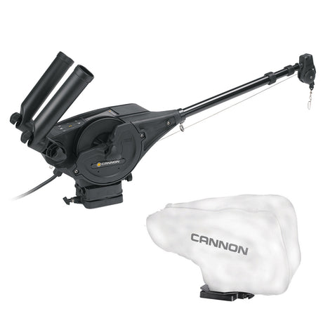 Cannon Optimum 10 Downrigger w/White Cover - 1902335/WHTCOVER