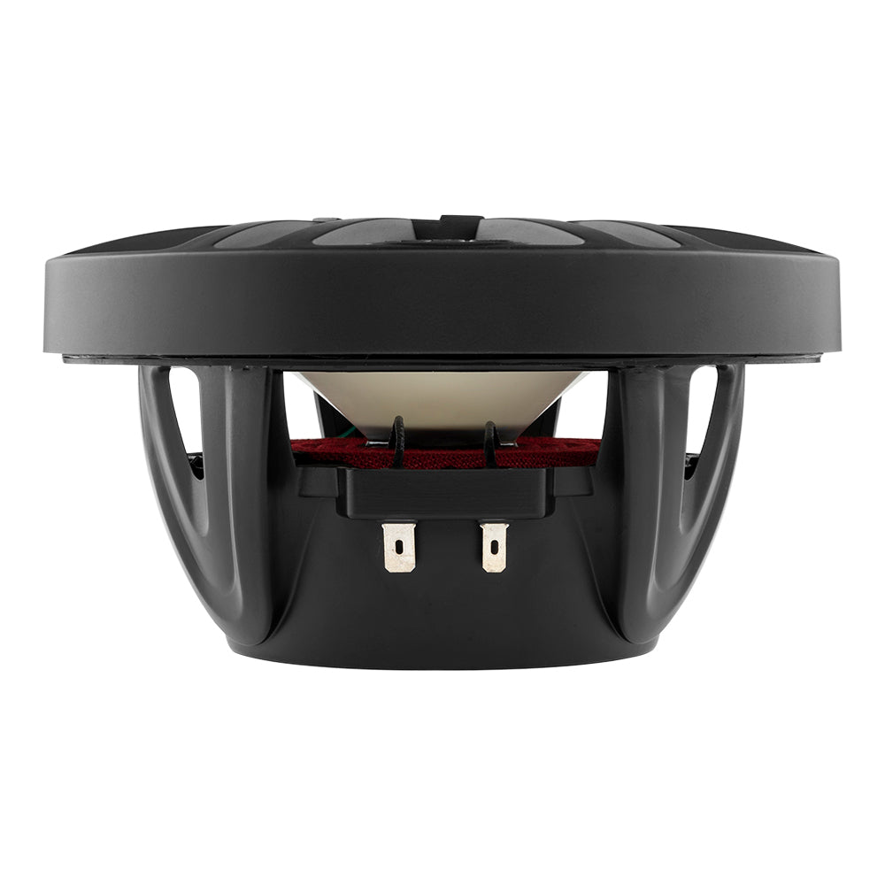DS18 HYDRO 6.5" 2-Way Marine Speakers w/RBG LED Lights 300W - Matte Black - NXL-6BK