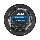 DS18 HYDRO 6.5" 2-Way Marine Speakers w/RBG LED Lights 300W - Matte Black - NXL-6BK