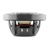DS18 HYDRO 6.5" 2-Way Marine Speakers w/RGB LED Lights 300W - Black Carbon Fiber - CF-65