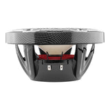 DS18 HYDRO 8" 2-Way Marine Speakers w/RGB LED Lights - 125W RMS, 4-Ohm - Black Carbon Fiber - CF-8M