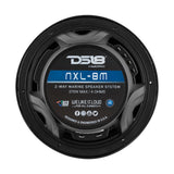 DS18 New Edition HYDRO 8" 2-Way Marine Speakers w/RGB LED Lighting 375W - Black - NXL-8M/BK