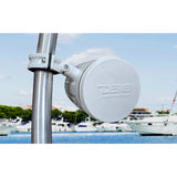 DS18 Silicone Marine Speaker Cover f/8" Speakers - White - CS-8W