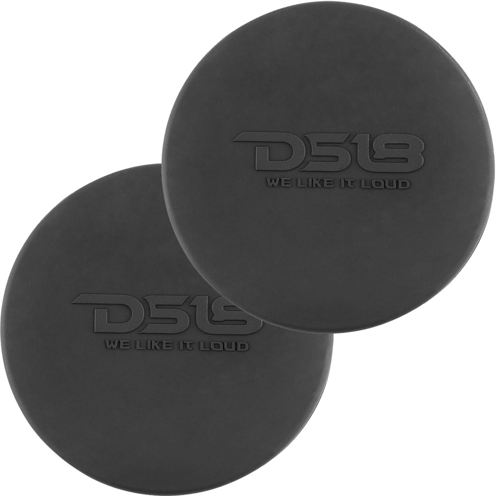 DS18 Silicone Marine Speaker Cover f/8" Speakers - Black - CS-8B