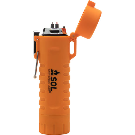 SOL Survive Outdoors Longer Fire Lite Fuel-Free Electric Lighter with Dual Arc Plasma Technology