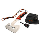 SOL Survive Outdoors Longer Stoke Camp Hatchet - Multi-Tool Fire Starting Hatchet with Bottle Opener and Holster
