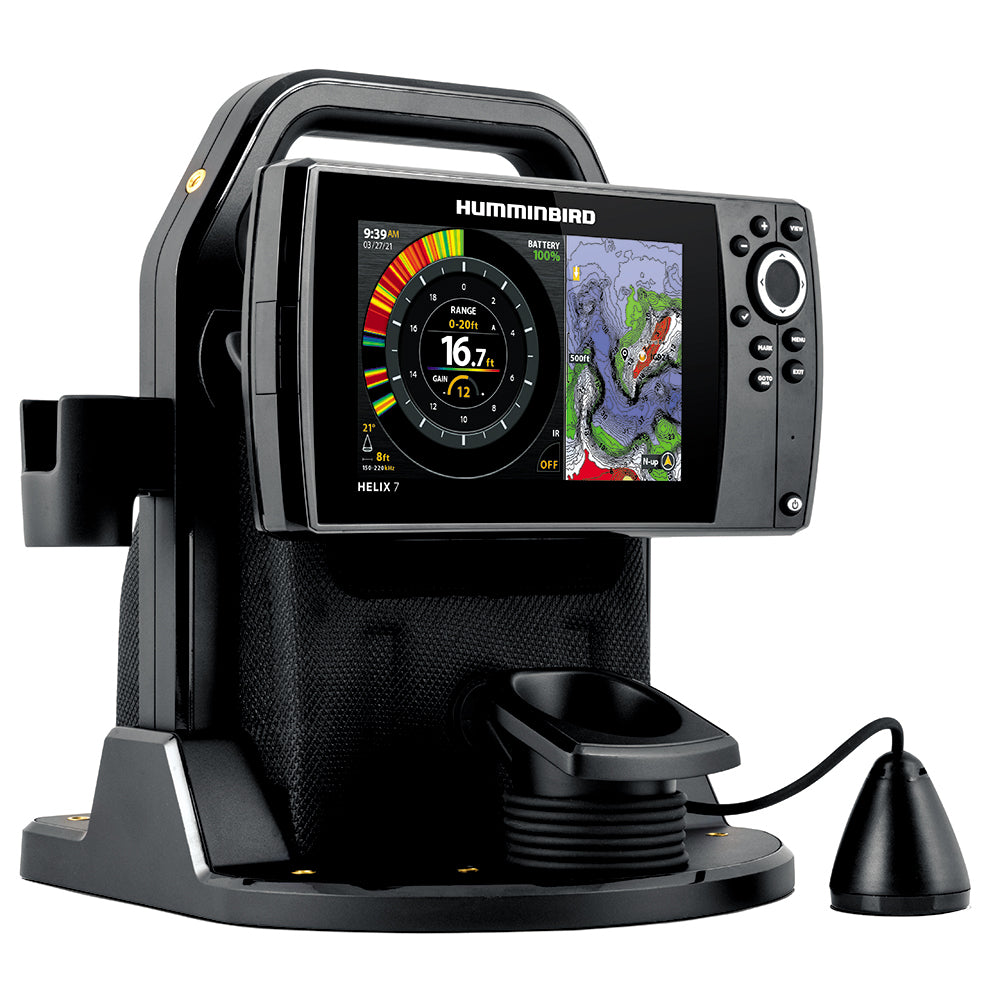 Humminbird ICE HELIX 7 CHIRP GPS G4 Fishfinder and Sonar Combo - 411750-1