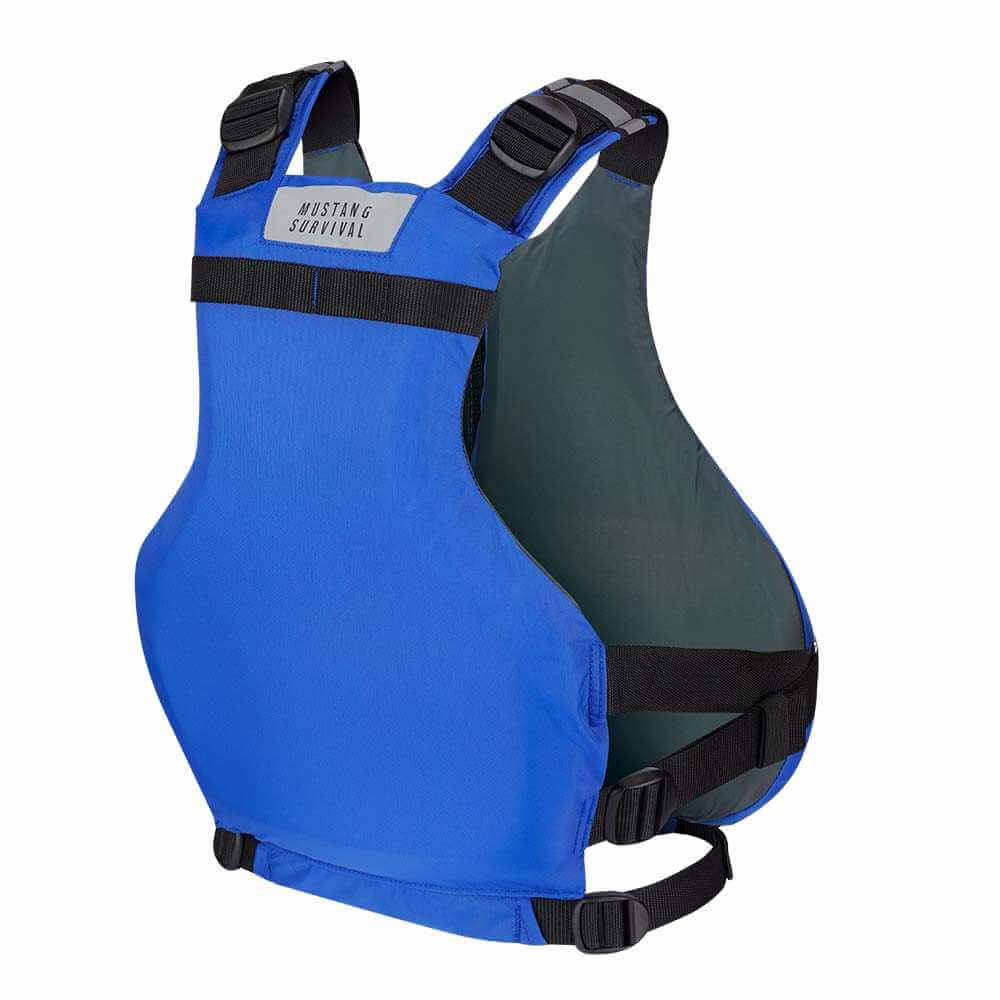 Blue Mustang Trident Foam Vest small/medium with adjustable neoprene shoulders and large zippered mesh pockets
