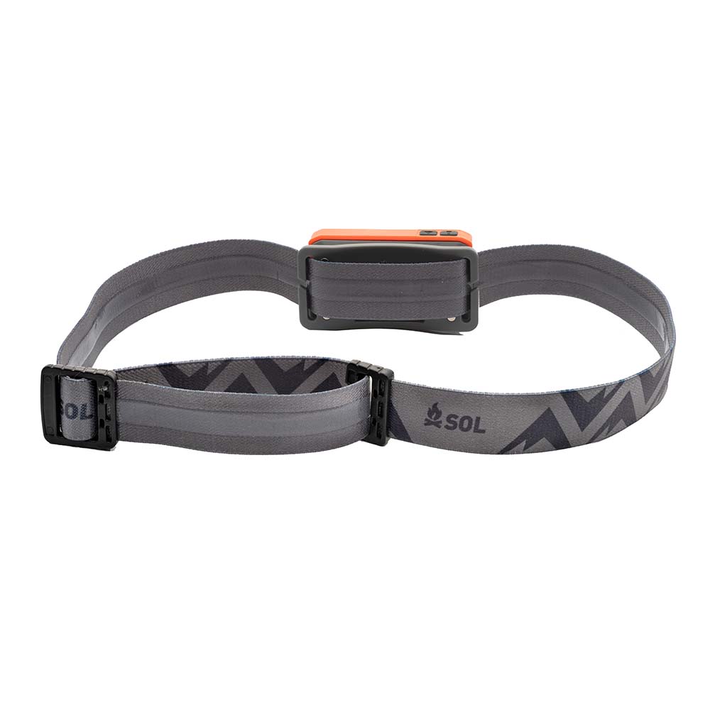 SOL Survive Outdoors Longer Venture Headlamp Rechargeable LED Headlamp with 8 Modes and Magnet Hanging