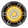 Fusion Signature Series 3i 12-Inch CRGBW Marine Subwoofer - Grey with LED Illumination - 010-02775-11