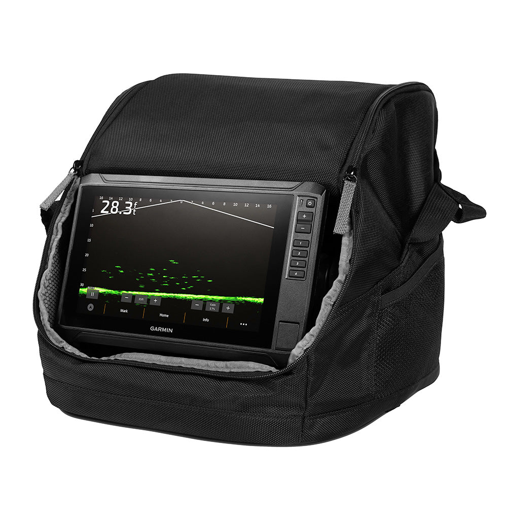 Garmin ECHOMAP UHD2 93SV LiveScope Plus Ice Fishing Bundle LI w/ECHOMAP UHD2 93sv, LiveScope Plus System & Lithium-ion Battery - 010-02688-35