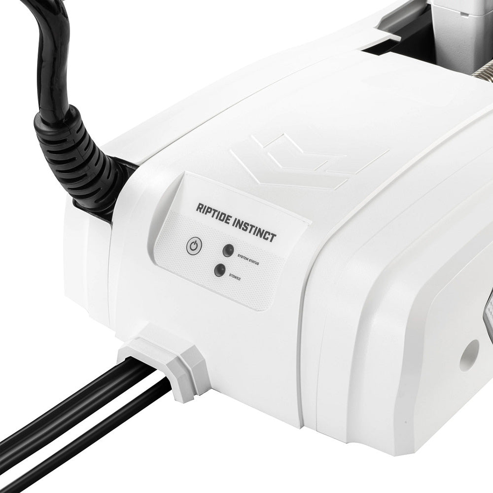 Minn Kota Riptide Instinct QUEST 90/115 Trolling Motor w/Wireless Remote - 24/36V - 90/115LBS - 100" -White - 1358563