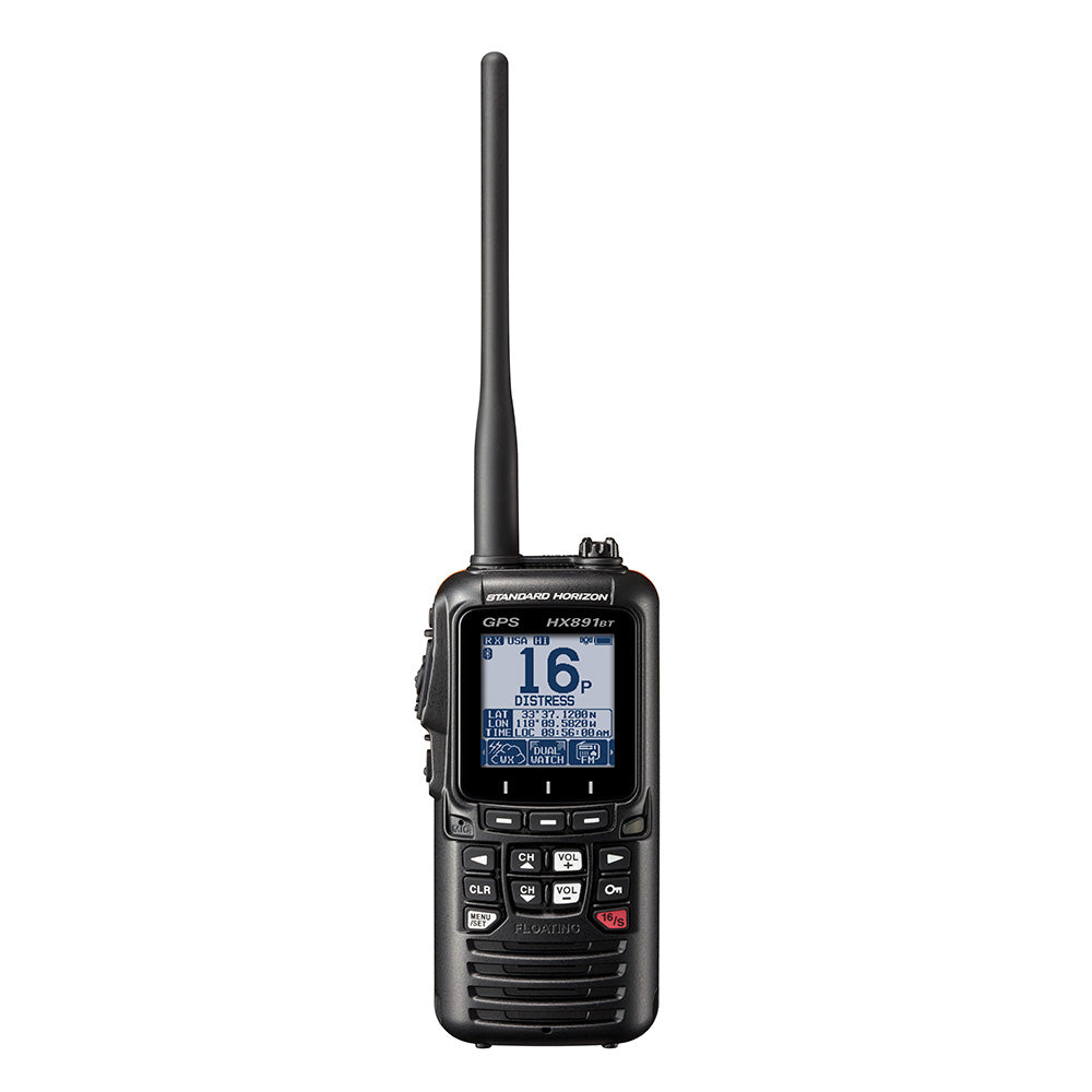 Standard Horizon HX891BT Handheld VHF w/Bluetooth - Black - HX891BTBK