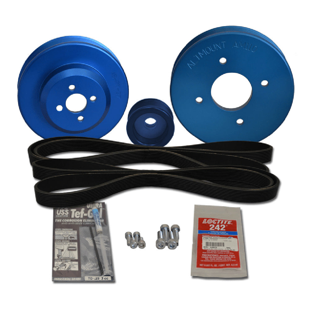 Balmar Yanmar Pulley Kit f/4JH, 4JHE, -TE, -HTE, -DTE