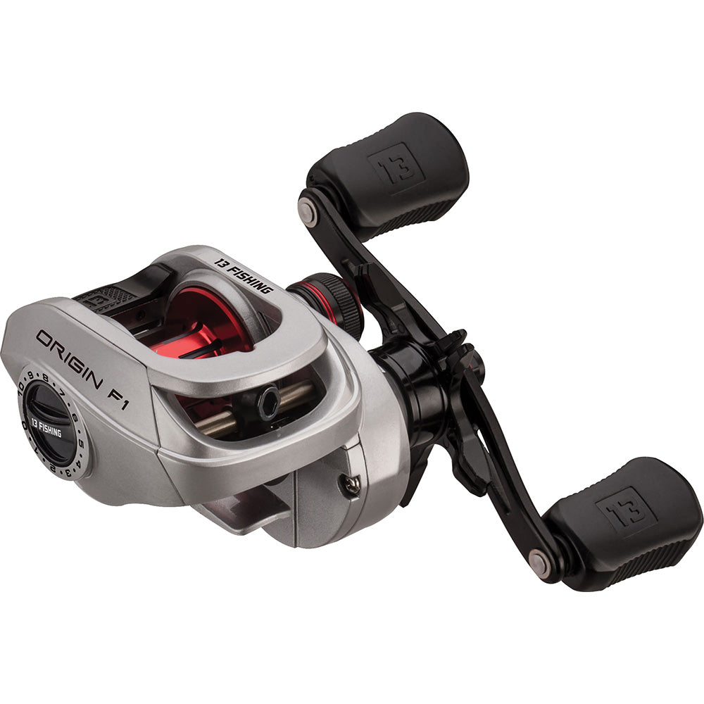 13 Fishing Origin F1 Baitcast Reel - 6.6:1 - LH - OF1-6.6-LH