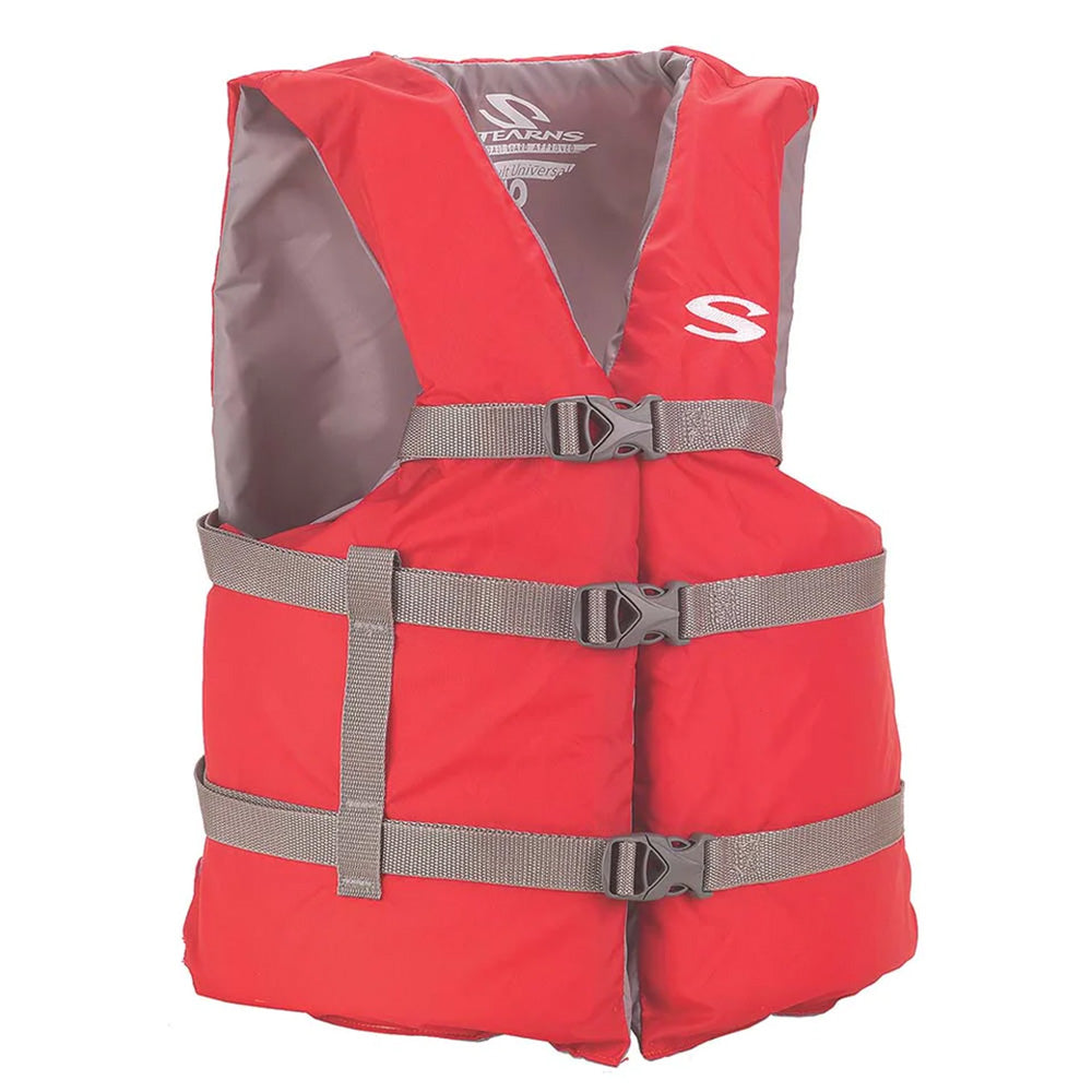 Stearns PFD 2001 Adult Boat Oversized Red Display f/Adults