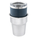 Whitecap Extra Large Stainless Steel Flush Cupholder - S-3507C