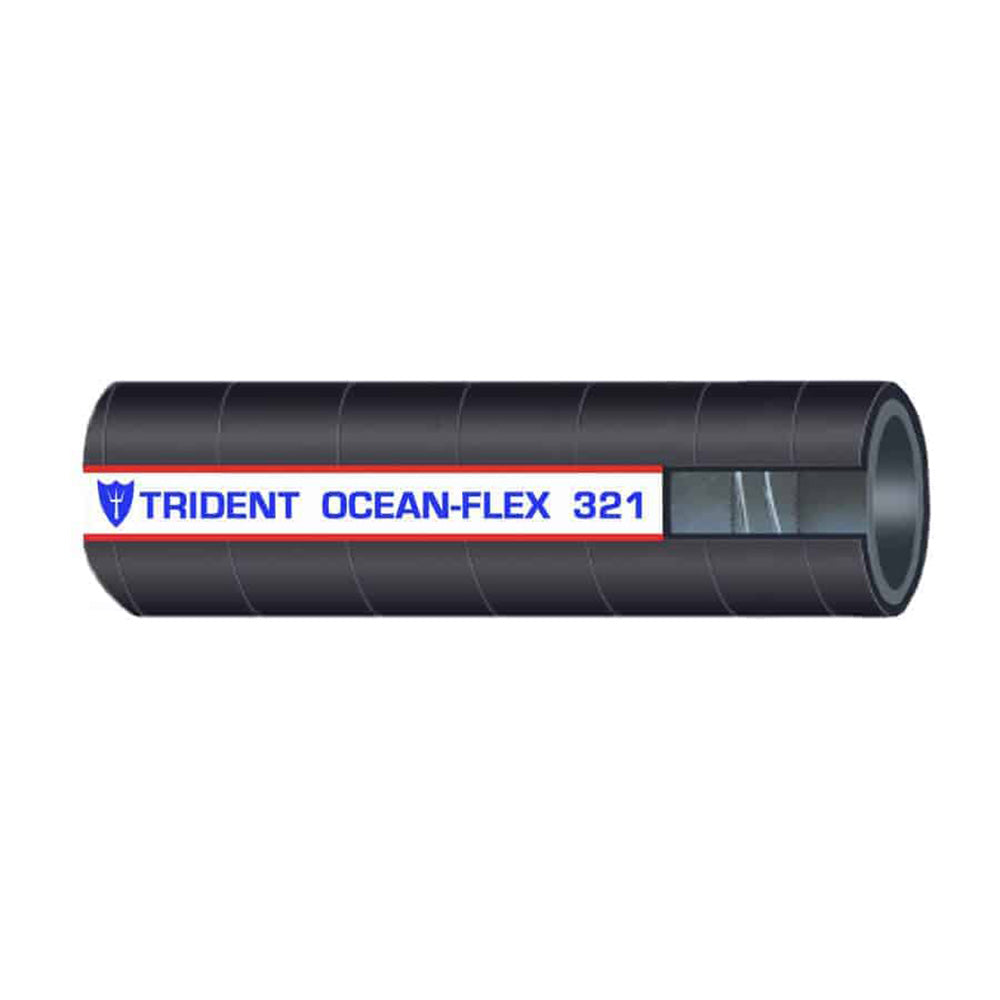 Trident Marine 1-1/2" x 25' Ocean-Flex Multipurpose Hose